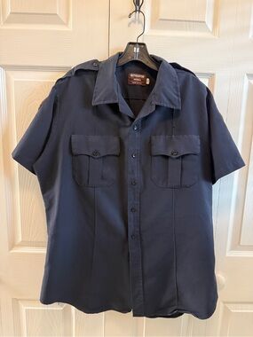 Vintage Louisiana Superdome Security Uniform size 17 1/2